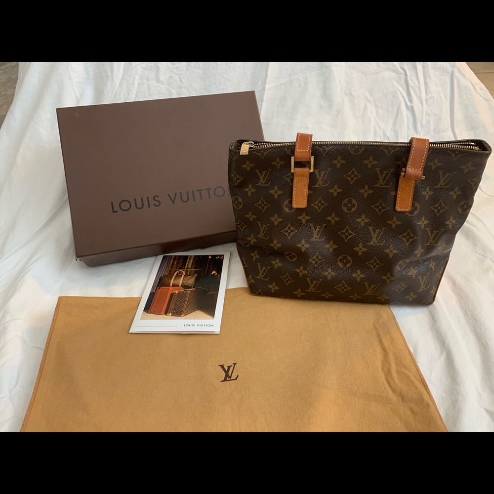 Authentic Louis Vuitton Cabas Piano